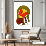 Vibrant Wildlife Canvas Wall Art - Image 7