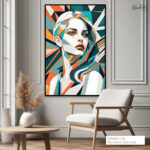 Modern & Bold Canvas Wall Art - Image 5