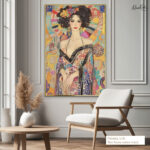 Klimt-Inspired Elegance Canvas Wall Art - Image 8