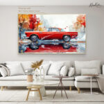 Autumn Drive Canvas Wall Art - Image 8