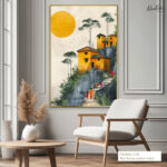 Golden Path Canvas Wall Art - Image 8