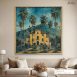 Tropical Grandeur Canvas Wall Art - Image 8