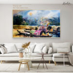 River Harmony Canvas Wall Art - Image 8