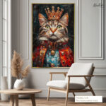 Regal Whimsy Canvas Wall Art - Image 8