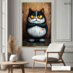 Grumpy Guardian Canvas Wall Art - Image 8
