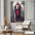 Valiant Guardian Canvas Wall Art - Image 8