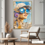 Lunar Lens Canvas Wall Art - Image 8