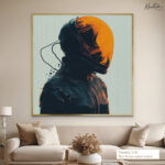 Cosmic Silence Canvas Wall Art - Image 8