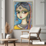 Graceful Rani Canvas Wall Art - Image 8