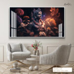 Shiva's Aura Acrylic Wall Art - Image 8