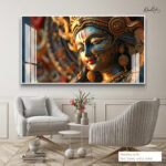 Face of the Divine Mother Acrylic Wall Art - Image 8