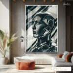 Metallic Gaze Acrylic Wall Art - Image 8