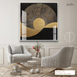 Golden Solstice Acrylic Wall Art - Image 8