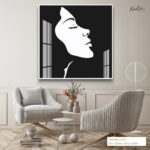 The Profile of Grace Acrylic Wall Art - Image 8