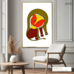 Vibrant Wildlife Canvas Wall Art - Image 8