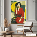 Retro Dial Canvas Wall Art - Image 9