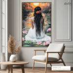 Golden Hour Serenity Canvas Wall Art - Image 9