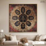 Divine Radiance Canvas Wall Art - Image 9