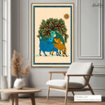 Vibrant Forms Canvas Wall Art - Image 9