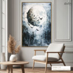 Lunar Flight Canvas Wall Art - Image 9