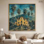 Tropical Grandeur Canvas Wall Art - Image 9