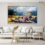 River Harmony Canvas Wall Art - Image 9