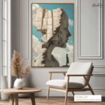 Stone Silence Canvas Wall Art - Image 9