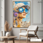 Lunar Lens Canvas Wall Art - Image 9