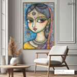 Graceful Rani Canvas Wall Art - Image 9
