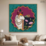 Auspicious Cow Canvas Wall Art - Image 9