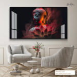 Lotus Buddha Acrylic Wall Art - Image 9