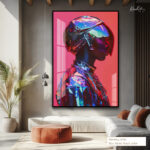 Holographic Guardian Acrylic Wall Art - Image 9