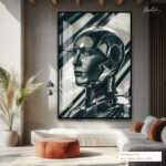 Metallic Gaze Acrylic Wall Art - Image 9