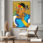Modern Jamini Canvas Wall Art - Image 9