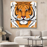 Cosmic Tiger Acrylic Wall Art