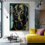 Dog Portrait Acrylic Wall Art