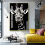 The Majestic Giraffe Acrylic Wall Art