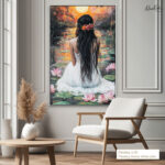 Golden Hour Serenity Canvas Wall Art - Image 10
