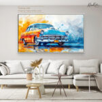 Azure Horizon Canvas Wall Art - Image 10