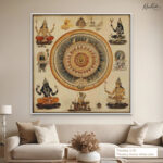 Sacred Wheel Canvas Wall Art - Image 10