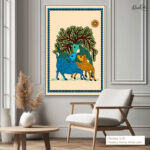 Vibrant Forms Canvas Wall Art - Image 10