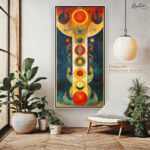 Seven Chakras Awakening Canvas Wall Art - Image 10