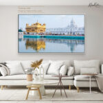 Majestic Golden Temple Canvas Wall Art - Image 10