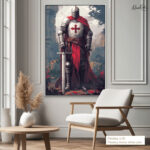 Valiant Guardian Canvas Wall Art - Image 10