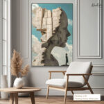 Stone Silence Canvas Wall Art - Image 10
