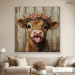Bloom & Moo Canvas Wall Art - Image 10