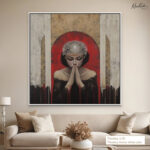 Sacred Serenit Canvas Wall Art - Image 10