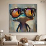 Speckled Spectacles Canvas Wall Art - Image 10