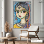 Graceful Rani Canvas Wall Art - Image 10