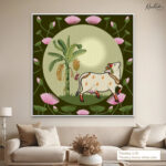 Kamadhenu Canvas Wall Art - Image 10